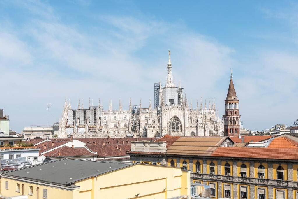 Апартаменты Bilocale Vista Sul Duomo Di Milano Экстерьер фото